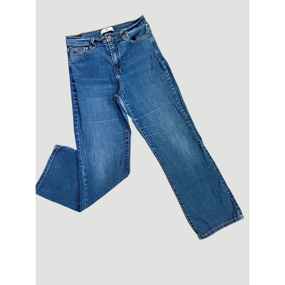 Levi's 512 Perfectly Slimming Bootcut Jeans Medium Wash Women's Size Tag Missing